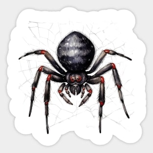 Gothic Spider Sticker